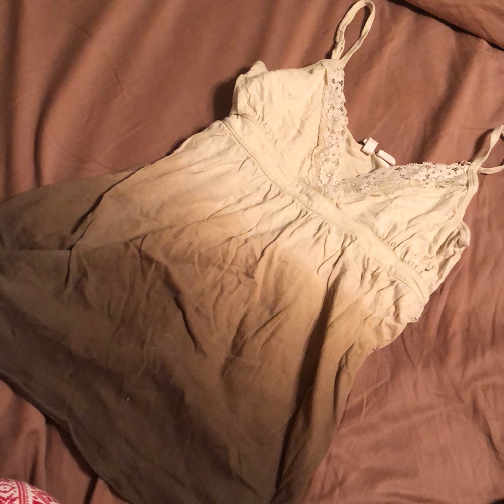 Brown ombré tank